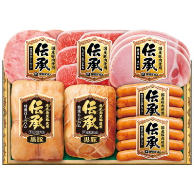 伝承国産豚肉ハム詰合せ