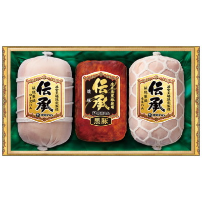 伝承国産豚肉ハム詰合せ