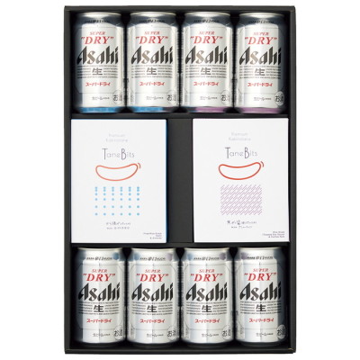 スーパードライ生缶ビールと｢タネビッツ｣セット