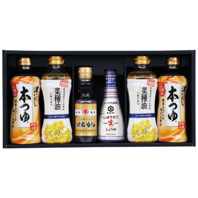 濃いだし本つゆ&国産なたね油ギフト