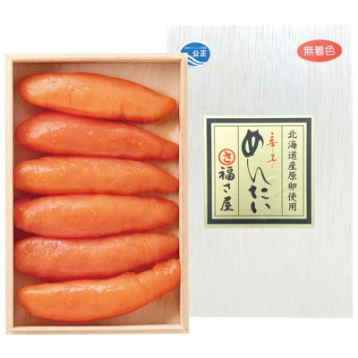 北海道産原卵使用無着色辛子明太子
