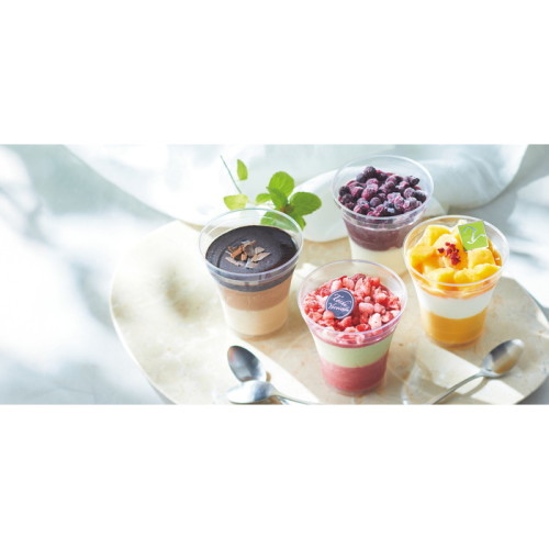 Saku パピヨンとカフェの写真 監修】アイスパフェ 8個(CR5107751)｜阪急からのお中元｜阪急