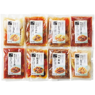 涼感だしジュレで味わう冷製惣菜詰合せ