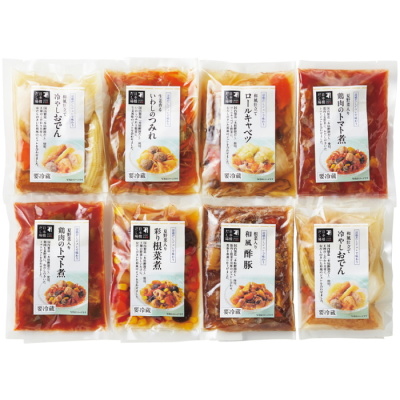 涼感だしジュレで味わう冷製惣菜詰合せ