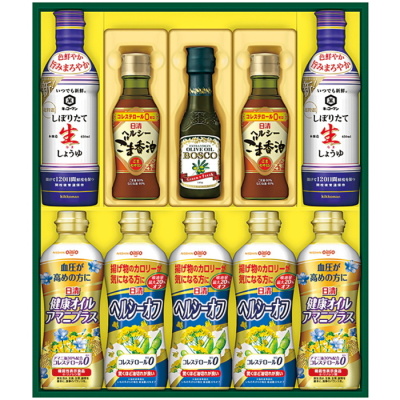 バラエティオイル&しぼりたて生しょうゆギフト