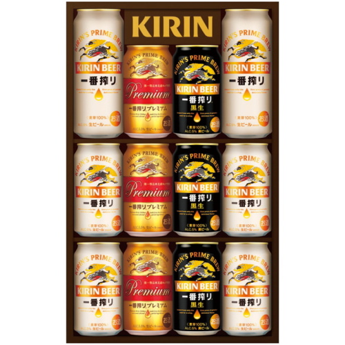 一番搾り3種飲みくらべセット プレミアム・黒生入り(CR6054178)｜阪急