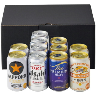 四大銘柄 生缶ビールいろいろセット