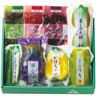 夏の京漬物