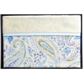 シール織コットンケット(毛羽部分)