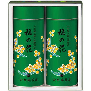 極上海苔 梅の花(緑缶)