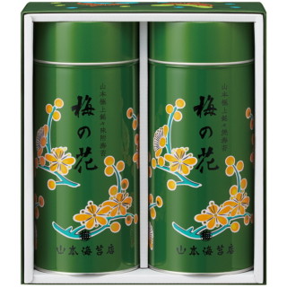 極上海苔 梅の花(緑缶)