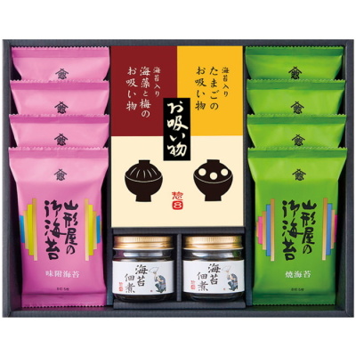 海苔･佃煮･お吸い物詰合せ