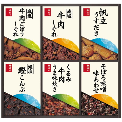料亭しぐれ煮詰合せ