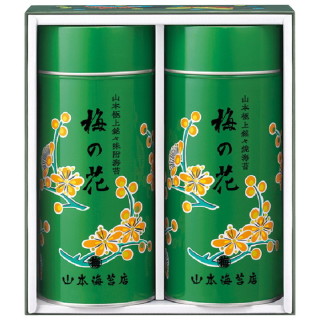 極上海苔梅の花(緑缶)