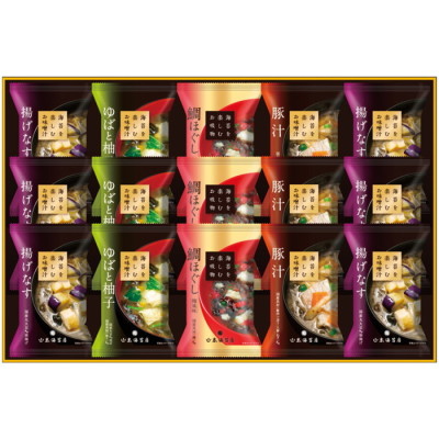 海苔を楽しむおみそ汁･お吸物詰合せ