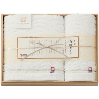 白織タオル フェースタオルセット