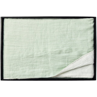 麻ちぢみリバーシブルケット