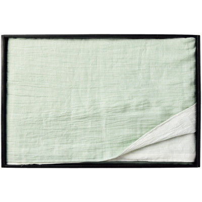 麻ちぢみリバーシブルケット