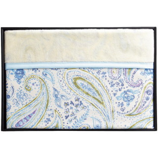 シール織コットンケット(毛羽部分)