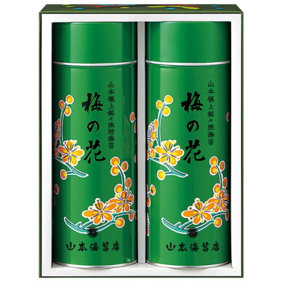 極上海苔 梅の花(緑缶)
