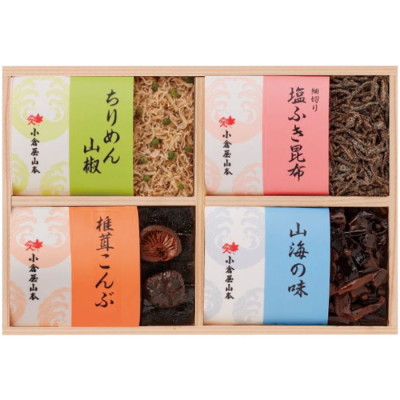 ちりめん山椒昆布詰合せ