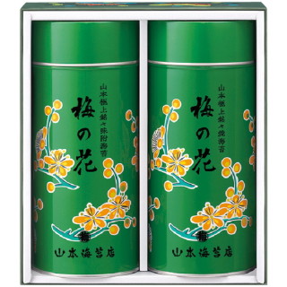 極上海苔 梅の花(緑缶)