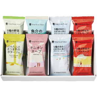 〔フリーズドライ〕6種のスープ8個セット