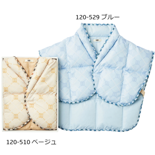 羽毛肩当て [ベージュ]