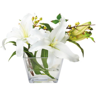 カサブランカ2L(アートフラワー)