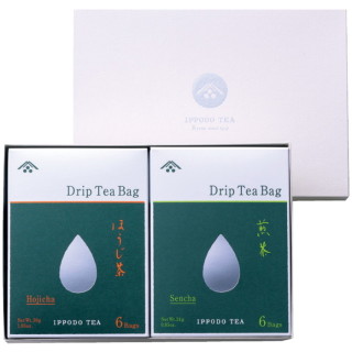 ドリップティーバッグ 2種セット(煎茶･ほうじ茶)