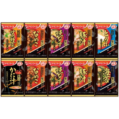 フリーズドライ みそ汁詰合せ