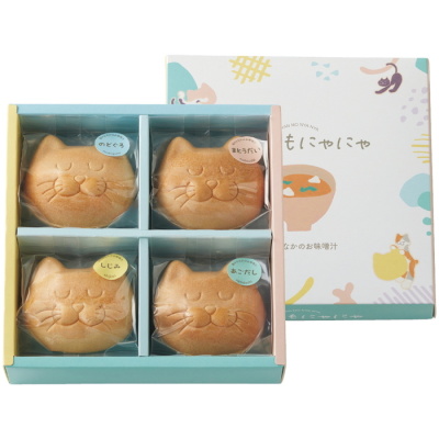 にゃんもにゃにゃ 猫のもなかのお味噌汁