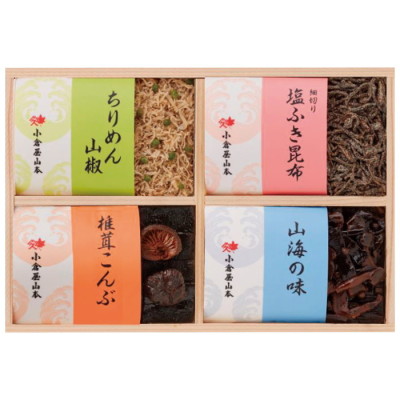 ちりめん山椒昆布詰合せ