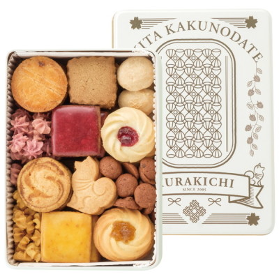 KURAKICHIあきたフルーツクッキー缶