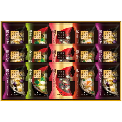 海苔を楽しむおみそ汁･お吸物詰合せ