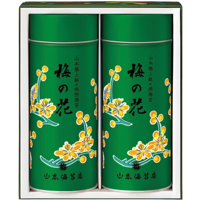 極上海苔 梅の花(緑缶)