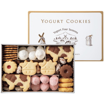 ヨーグルトクッキー缶