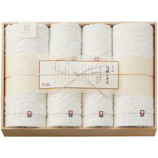 白織タオル バスタオルセット