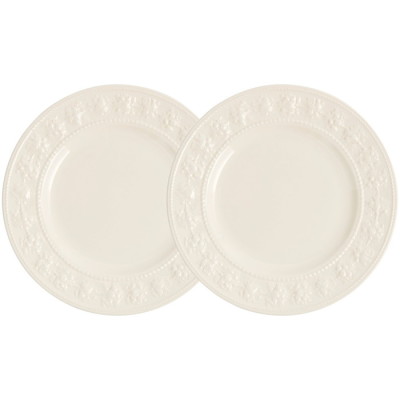 フェスティビティ アイボリー プレート 27cm ペア