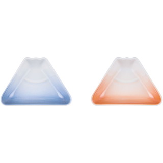 ラッキーモチーフ ミニ･ディッシュ フジ パウダーシャンブレー&パウダーマロニエ