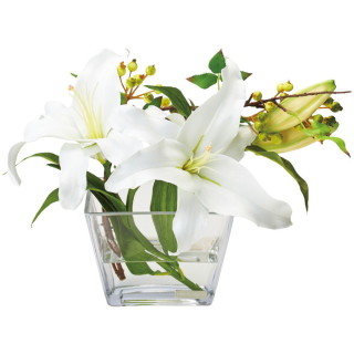 カサブランカ2L(アートフラワー)