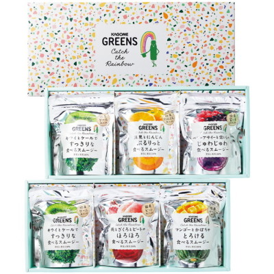 食べるスムージー レインボーギフト 6袋入