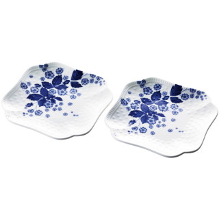 ストロベリーブルームインディゴ スモールプレート ペア