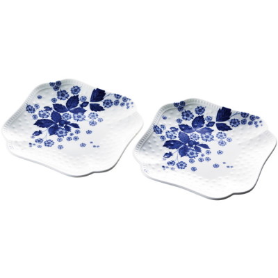 ストロベリーブルームインディゴ スモールプレート ペア