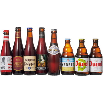 ベルギー ベルギービール8種飲みくらべ