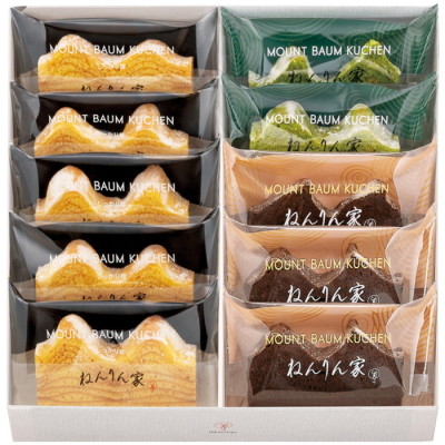 ひとくちマウントバーム詰合せ 3種 10個入