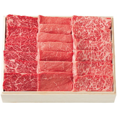 黒毛和牛 焼肉用牛肉盛合せ 590g