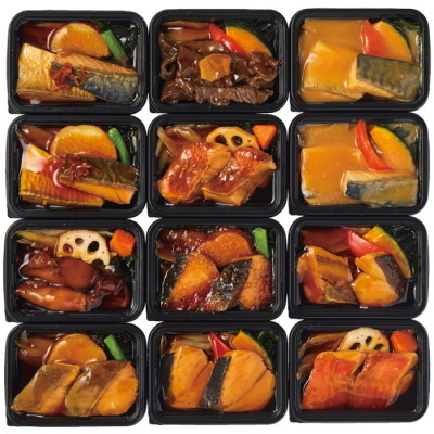 レンジで簡単!煮魚上手味くらべ