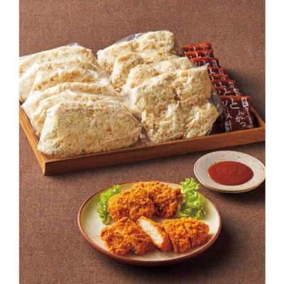 桜雪もち豚とんかつセット