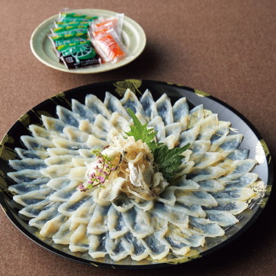 養殖とらふぐ刺身(3人前)